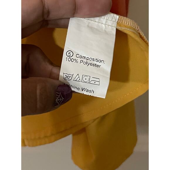 Fall Candy Corn Tiered Ruffle Top EUC 4XL - Picture 4 of 4